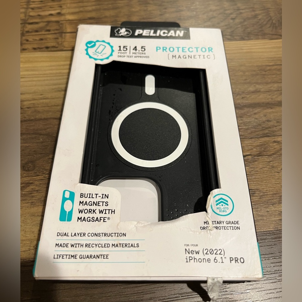 NWT Pelican iPhone Protector Case This case is 15ft drop test approved.